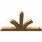 Ekena Millwork Richland Rough Sawn Timber Gable Bracket, Western Red Cedar, 72"W x 42"H x 4"D x 6"F, 14/12 Pitch GBW072X42X0406RIC00RWR - alternate 4